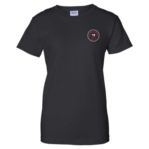 T-shirt femme logo coeur
