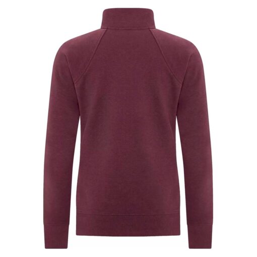 Veste 1/2 de zip femme logo coeur – Image 2