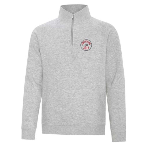 Veste 1/4 de zip logo coeur – Image 3