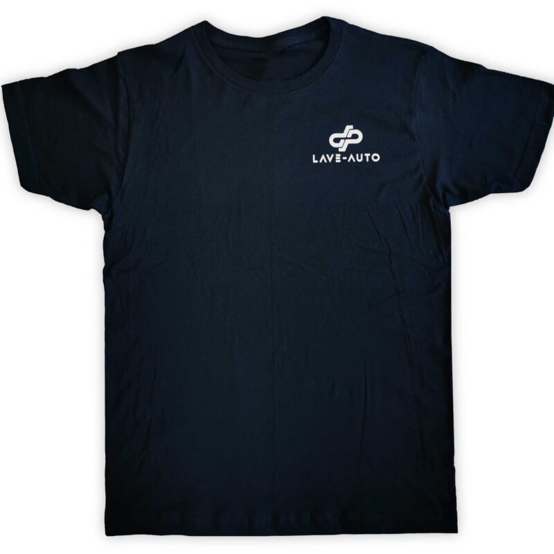 T-shirt avec le logo au coeur du Lave-Auto Daniel Paquet