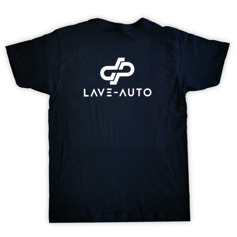 T-shirt avec le logo au dos du Lave-Auto Daniel Paquet